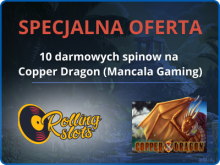 Bonus bez depozytu Rolling Slots